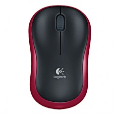 Logitech Wireless Mouse M185 Black-Red (910-002240)