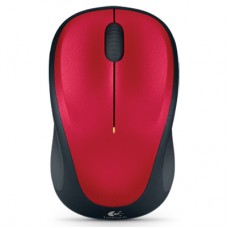 Logitech Wireless Mouse M235 Red-Black (910-002497)