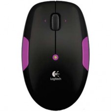 Logitech Wireless Mouse M345 Black-Lilac (910-002595)