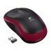 Logitech Wireless Mouse M185 Black-Red (910-002240)