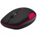 Logitech Wireless Mouse M345 Black-Pink (910-002591)