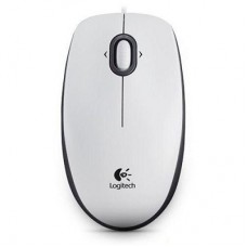 Мышь Logitech B100 белый USB 910-003360