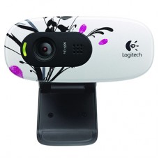 Logitech HD Webcam C270 Fingerprint Flowers (960-000799)