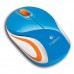 Logitech Wireless Mini Mouse M187 Blue-Orange (910-002738)